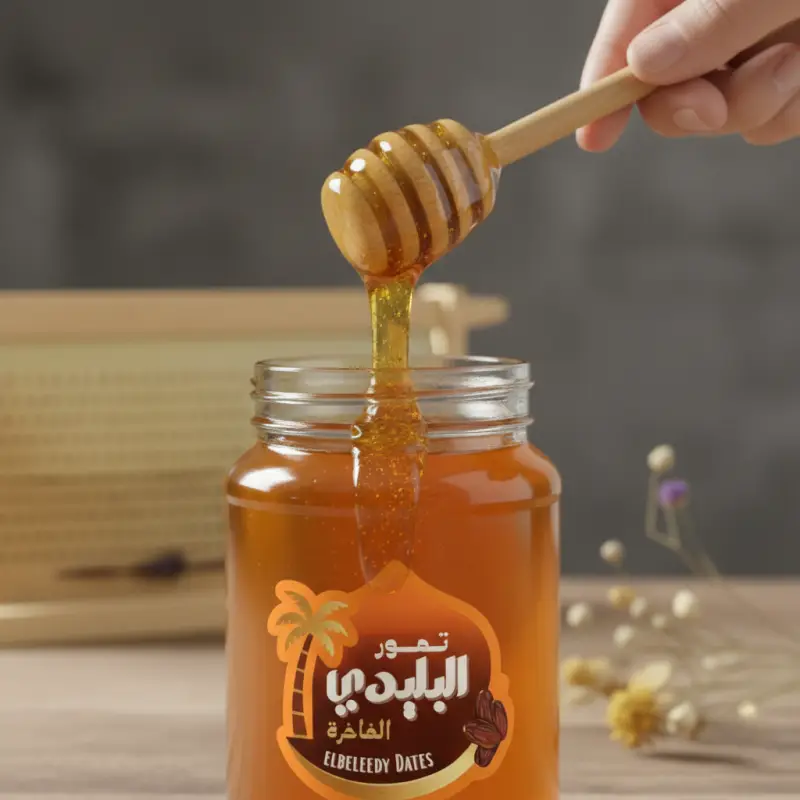 عسل نحل الواحات البحرية من تمور البليدي